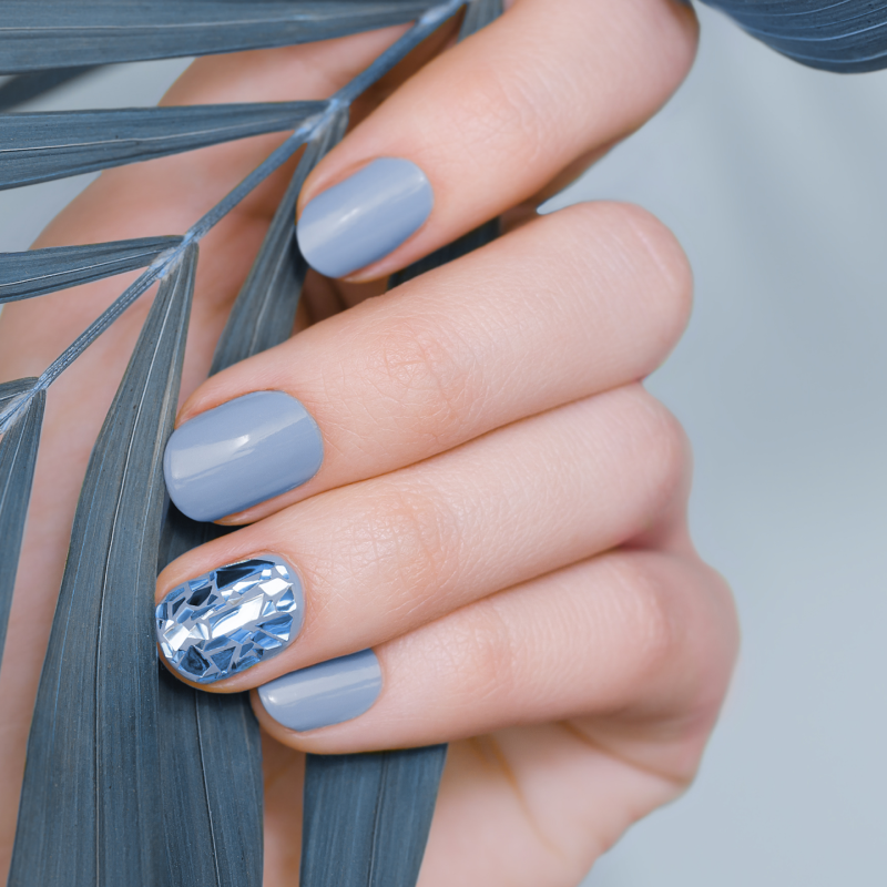 Gel polish nail art